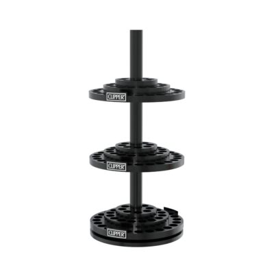 Expo Swivel 3 Shelves Black