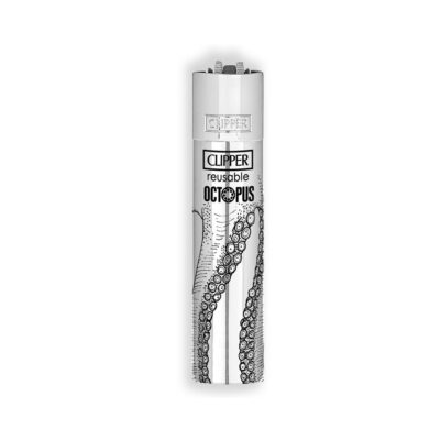 Clipper Octopus Metal Silver
