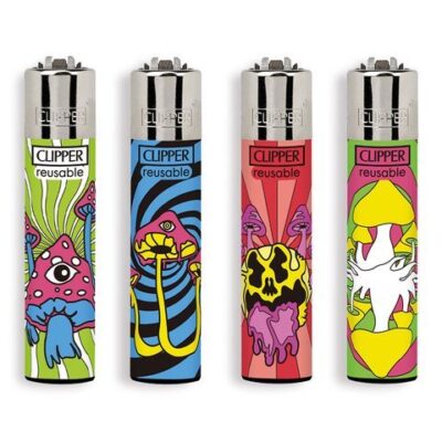 Clipper Large Neon Shrooms