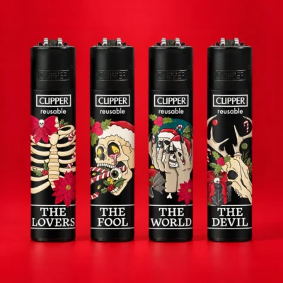 Clipper Xmas Black Tarots