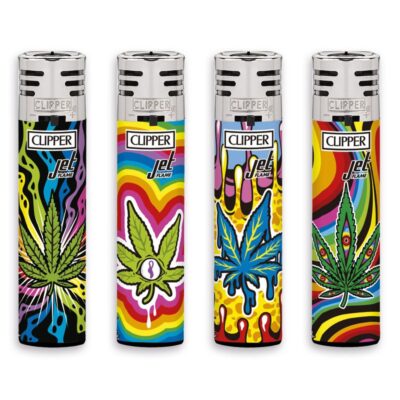 Clipper Large Jet Mazed Leaves