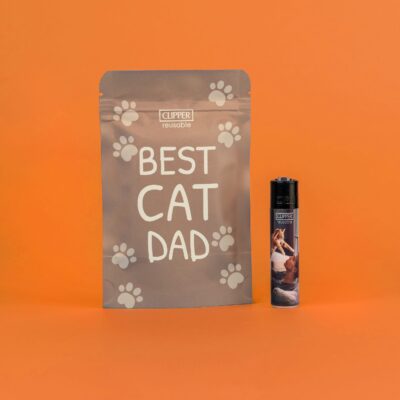 Personalized Best Cat Dad Clipper