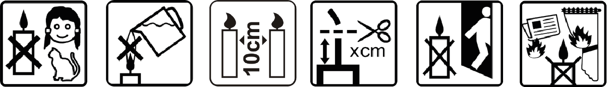 Candle Pictograms