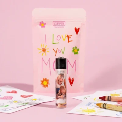 Custom Clipper I Love You Mom