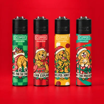 CLIPPER DOG XMAS